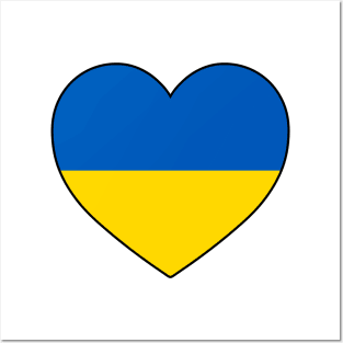 Heart - Ukraine Posters and Art